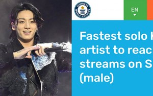 Nam idol Jungkook BTS lập kỷ lục Guinness Thế giới
