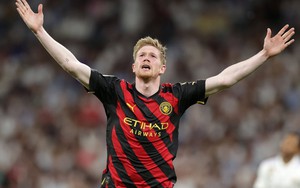 De Bruyne hóa 'cứu tinh', Man City cầm hòa thành công Real Madrid, vé chung kết quyết định ở Etihad