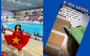 Hài hước video Hòa Minzy tự hào khoe giọng nữ cao khi cổ vũ đội nhà tại SEA Games 32