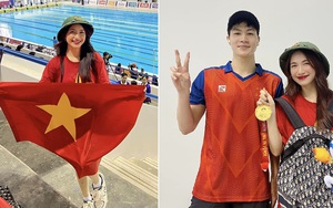 Hòa Minzy sang Campuchia xem SEA Games: Vượt đường bộ 10 tiếng, đội mũ cối cổ vũ hết mình
