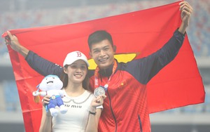 ‘Nam thần’ nhảy xa Nguyễn Tiến Trọng tình cảm với vợ, mỉm cười đón nhận thất bại