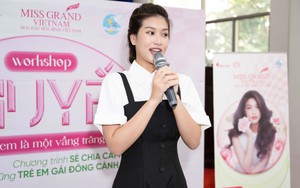 Hoa hậu Đoàn Thiên Ân công bố dự án 'Khuyết Workshop' nhân ngày Quốc tế thiếu nhi