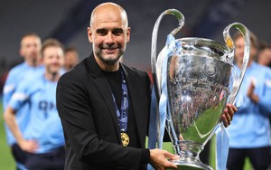 Giành cú 'ăn ba' cùng Man City, ai còn nói Guardiola chỉ biết ăn may với Messi?