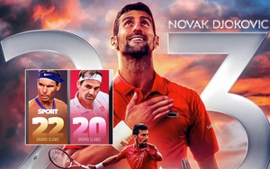 Lập kỷ lục Grand Slam, Djokovic ngay lập tức tri ân Federer, Nadal