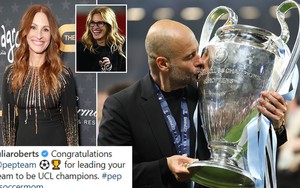 'Người đàn bà đẹp' từng khiến trái tim Guardiola tan nát cuối cùng đã lên tiếng chúc mừng