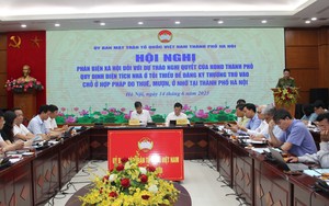 Nhiều ý kiến góp ý dự thảo Nghị quyết quy định diện tích nhà ở tối thiểu để đăng ký thường trú tại Hà Nội