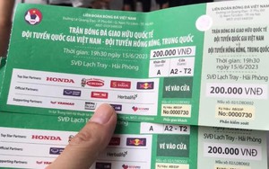 Vé xem trận Việt Nam-Hong Kong sôi động trước ngày thi đấu