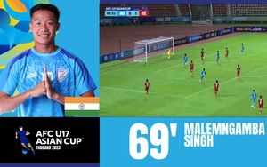 U17 Việt Nam đánh rơi chiến thắng sau sai lầm của thủ môn, đường tạt bóng lỗi của đối thủ vô tình thành siêu phẩm