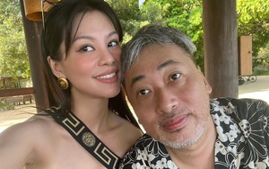 Bùi Lan Hương công khai tình tứ bên đạo diễn Nguyễn Quang Dũng