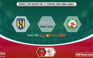 Nhận định, soi kèo SLNA vs Bình Định, V-League vòng 12 (18h15, 25/6)