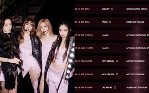 Mua vé world tour của Blackpink tại Hà Nội khi nào, ở đâu?