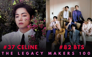 BTS chinh phục thành tích mới: Là nghệ sĩ duy nhất trong The Legacy Makers 100