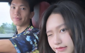 Người đẹp Doãn Hải My và bạn trai cầu thủ 'check-in' trên xế sang, fan 'xỉu ngang' khi soi tướng phu thê