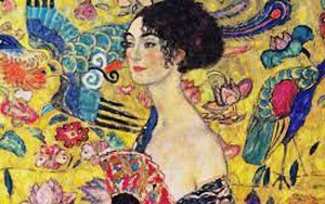 'Lady with a Fan' của Klimt đạt giá hơn 100 triệu USD trong phiên đấu giá của Sotheby's
