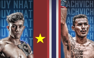 Bị võ sĩ Thái Lan cao hơn quét ngã xuống sàn, Nguyễn Trần Duy Nhất lật kèo ngoạn mục giành đai vô địch