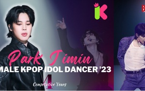 Jimin BTS - 'Nam vũ công thần tượng K-pop xuất sắc nhất' năm thứ 4 liên tiếp