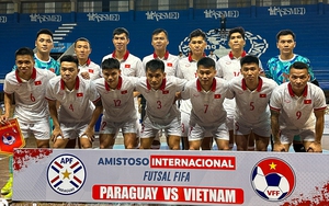 Văn Ý thủng lưới 4 bàn, futsal Việt Nam vẫn có kết quả lịch sử với Paraguay