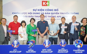 K+ độc quyền các giải đấu AFC tại Việt Nam giai đoạn 2025-2029