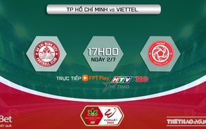 Nhận định, soi kèo TPHCM vs Viettel (17h00, 2/7), vòng 13 V-League 2023