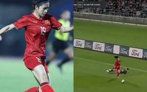 Hoàng Thị Loan lừa bóng như Messi, Thanh Nhã bứt tốc như cơn lốc khiến hậu vệ New Zealand ngã nhào