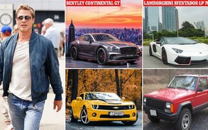 'Lóa mắt' với dàn siêu xe trị giá gần 4 triệu USD của Brad Pitt