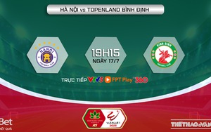 Soi kèo Hà Nội vs Bình Định (19h15, 17/7), nhận định bóng đá vòng 1 giai đoạn 2 V-League 