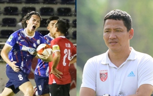 Sao trẻ Việt kiều được Barcelona đào tạo gây sốt khi lập cú đúp ấn tượng vào lưới đội bóng của HLV Anh Đức