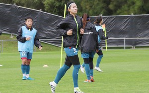 Chân sút trẻ của tuyển nữ Việt Nam tự tin, bất chấp việc tập nặng chờ đọ sức nhà vô địch
