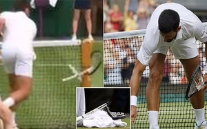 Djokovic đập vợt đầy tức tối khi thua Alcaraz, fan ngay lập tức so sánh với Federer và Nadal