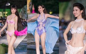 'Soi' bộ ba bikini độc lạ của Bảo Ngọc, Phương Nhi, Mai Phương tại Miss World Vietnam 2023