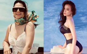 So gu thời trang biển của Phương Oanh với vợ cũ Shark Bình