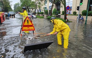 Hà Nội đề phòng nguy cơ ngập úng do bão số 1