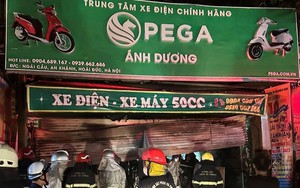 Hà Nội: Cháy cửa hàng kinh doanh xe đạp, xe máy điện làm 3 người tử vong