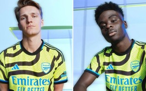 Mẫu áo đấu mới của Arsenal bị 'ném đá' không thương tiếc vì quá xấu
