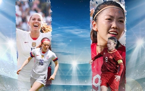 Ngỡ ngàng với tỷ lệ cược chọc thủng lưới ĐT nữ Mỹ của Huỳnh Như và Hải Yến