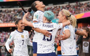 Tuyển nữ Mỹ đá đẳng cấp như thế này, đến tuyển nam Việt Nam cũng khó tìm nổi một chiến thắng