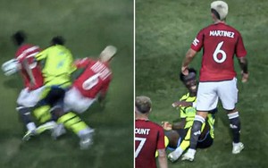 MU và Arsenal đá giao hữu, Martinez vẫn khiến CĐV phát hoảng khi vào bóng cực rát với Saka 