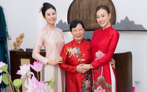 Phương Oanh cùng mẹ Shark Bình thử áo dài cưới: Ngọc Hân bất ngờ khi chứng kiến thái độ 'mẹ chồng - nàng dâu'