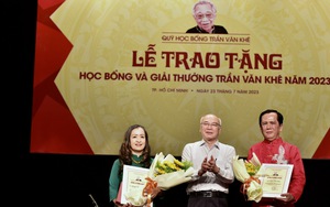 Trao học bổng và giải thưởng Trần Văn Khê: Một di nguyện được thực hiện