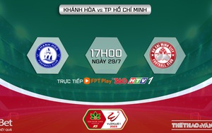 Soi kèo Khánh Hòa vs TPHCM, nhận định bóng đá vòng 3 giai đoạn 2 V-League (17h00, 29/7)