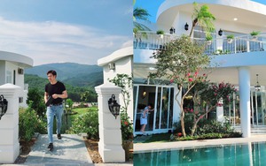 Mạnh Trường khoe cận cảnh căn biệt thự như resort 5 sao
