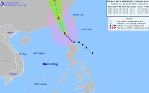 Tin bão trên Biển Đông (cơn bão số 2)