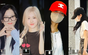 Blackpink với mặt mộc khởi hành sang Việt Nam tổ chức concert