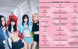 Những món đồ bị cấm mang vào concert Blackpink tại Hà Nội mà fan cần biết