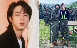 Jin BTS trông thế nào sau hơn 7 tháng nhập ngũ?
