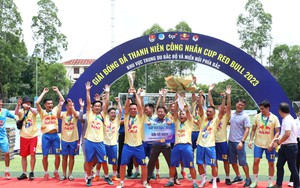 Bế mạc giải bóng đá Thanh niên công nhân – Cup Red Bull khu vực Trung du Bắc bộ và Miền núi phía Bắc