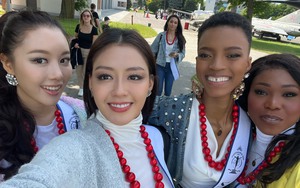 Đặng Thanh Ngân rạng rỡ bên dàn người đẹp Miss Supranational 2023