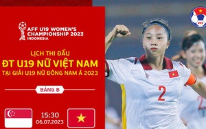 Kết quả bóng đá U19 nữ Đông Nam Á 2023 mới nhất