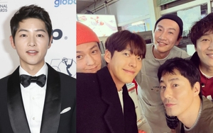 Rộ tin Song Joong Ki nghỉ chơi với hội bạn tân Lee Kwang Soo, Kim Woo Bin