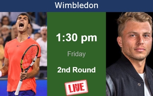 Link xem trực tiếp Alcaraz vs Muller, Wimbledon 2023 vòng 2
